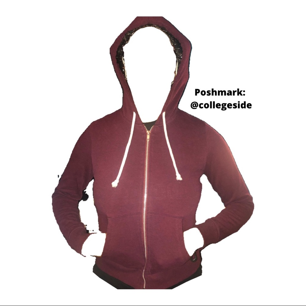 H&M Divided Burgundy Hoodie Size S